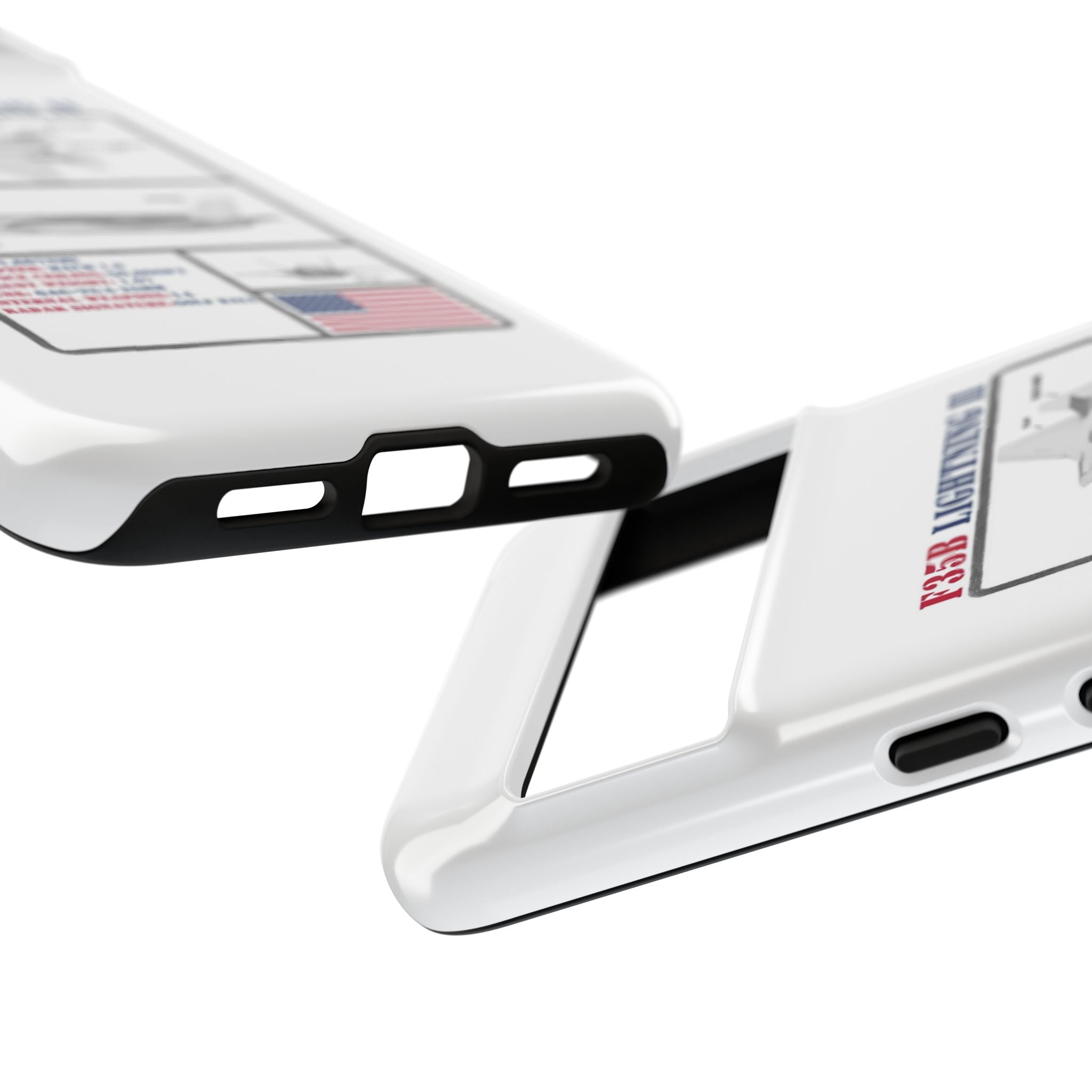 F-35 Lightning II Schematic edition phone case (USAF Colour-Way)