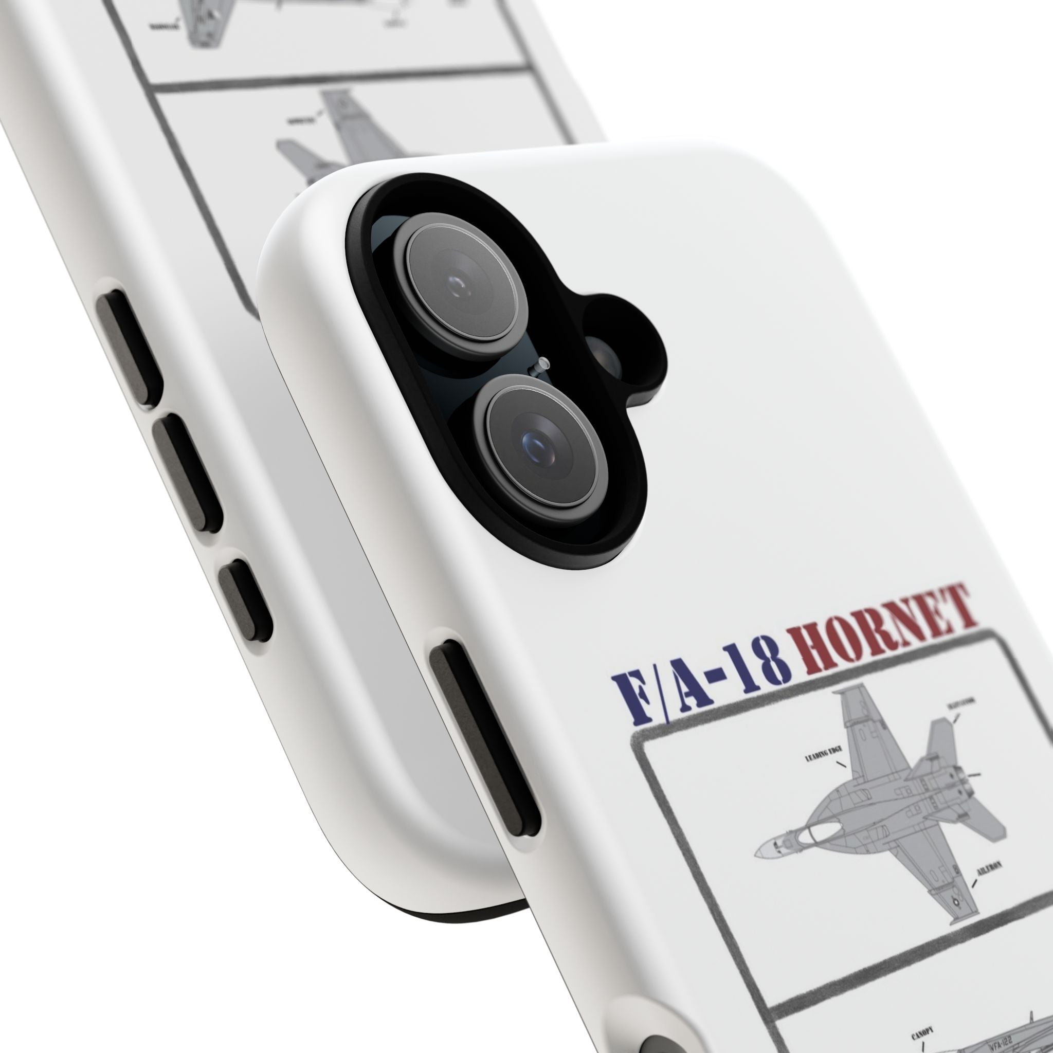 F/A-18 Hornet Schematic edition phone case (USAF Colour-Way)