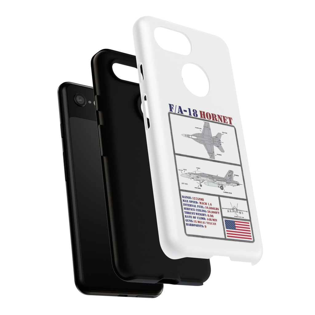 F/A-18 Hornet Schematic edition phone case (USAF Colour-Way)