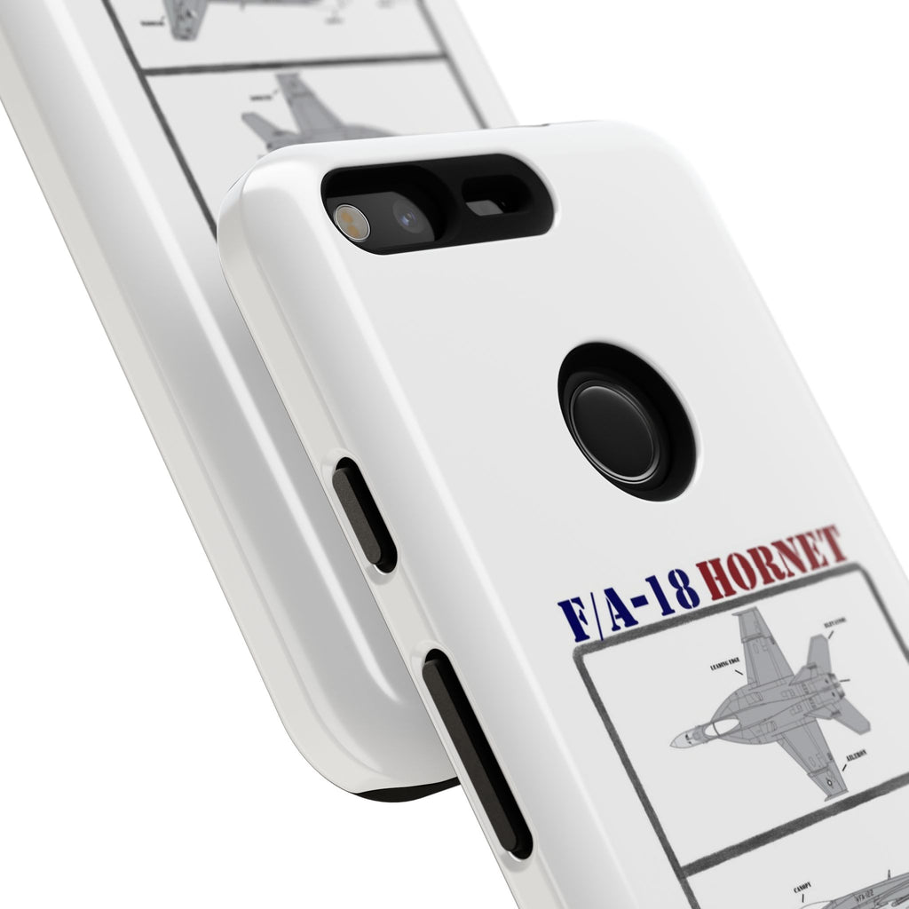 F/A-18 Hornet Schematic edition phone case (USAF Colour-Way)