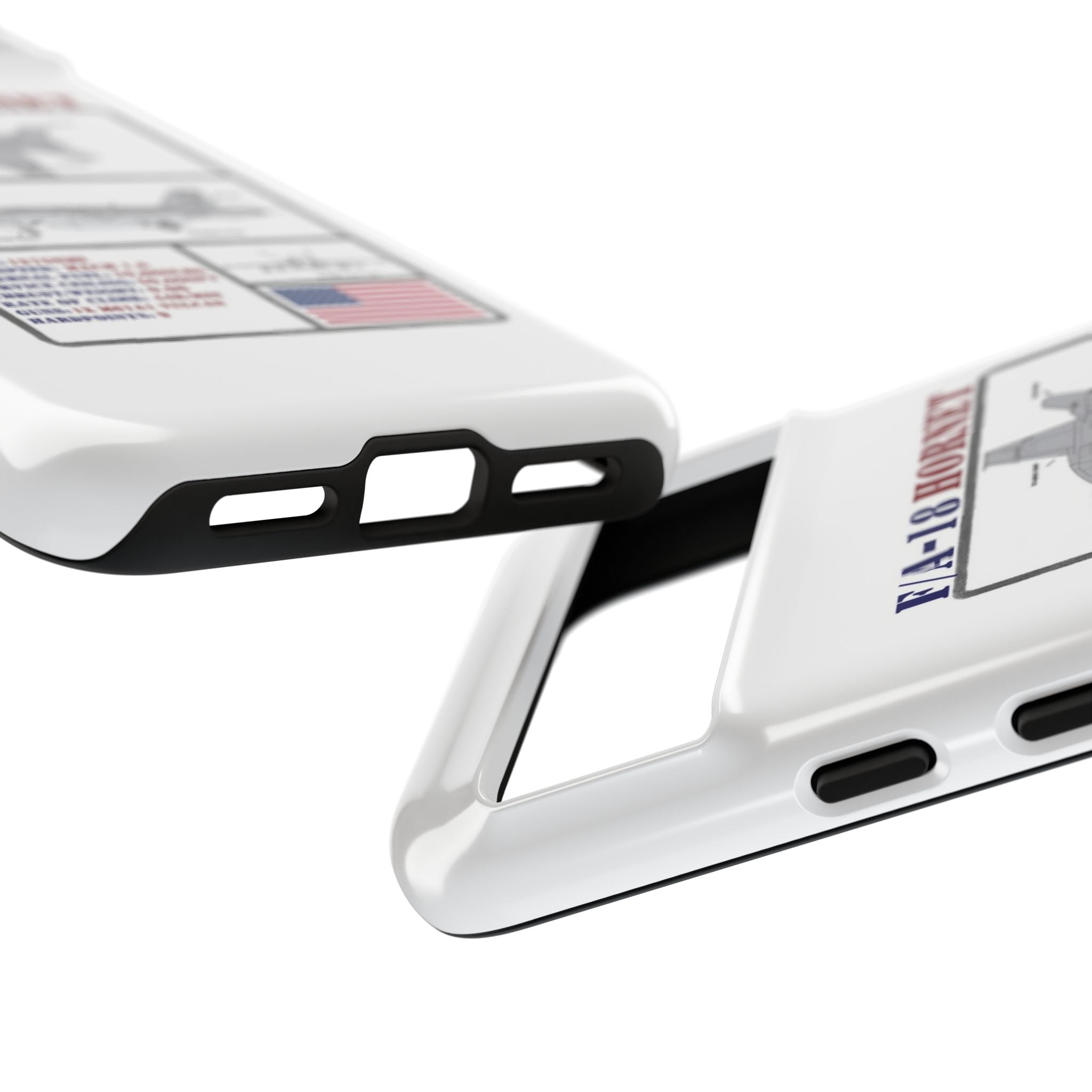 F/A-18 Hornet Schematic edition phone case (USAF Colour-Way)