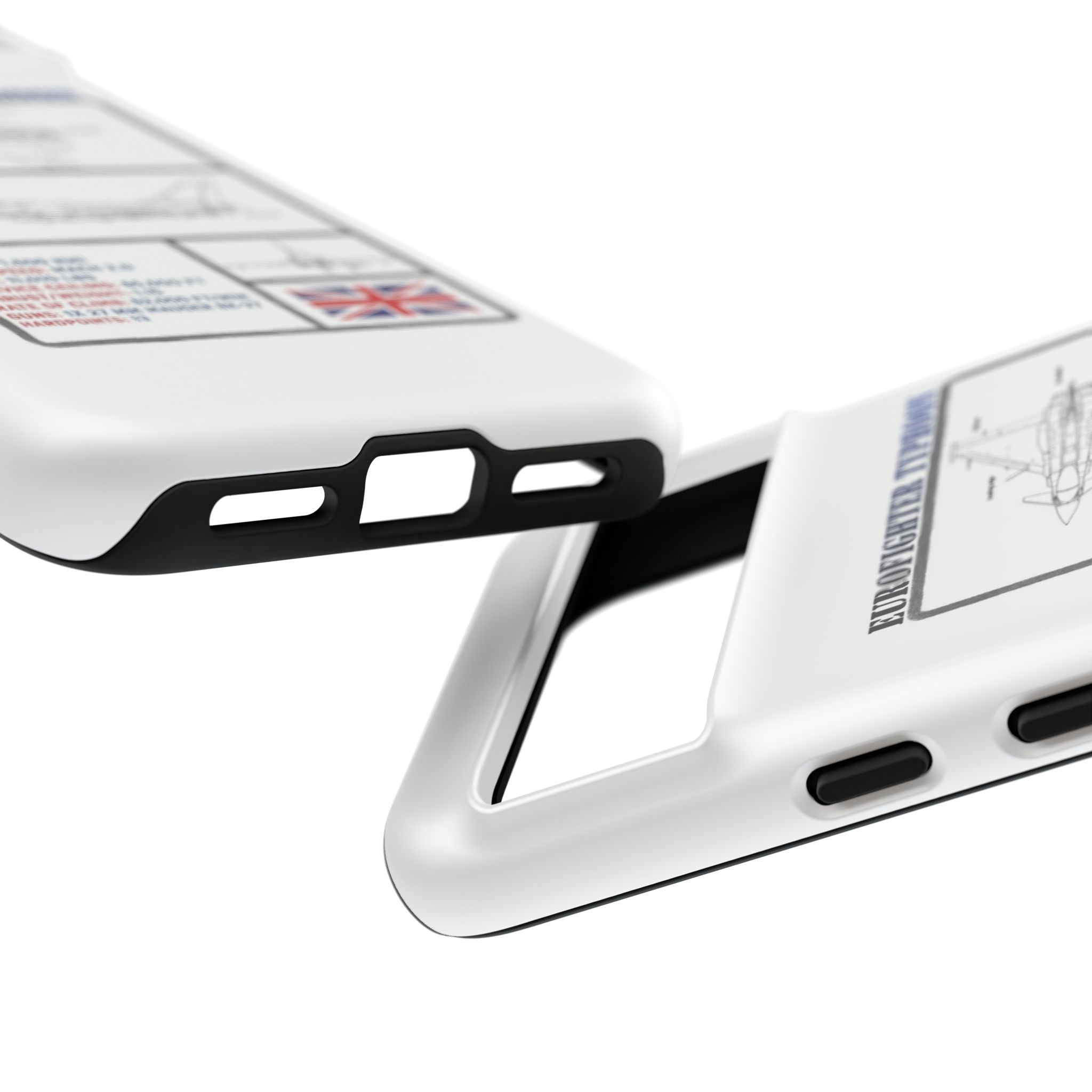 Eurofighter typhoon Schematic edition phone case (RAF Colour-Way)