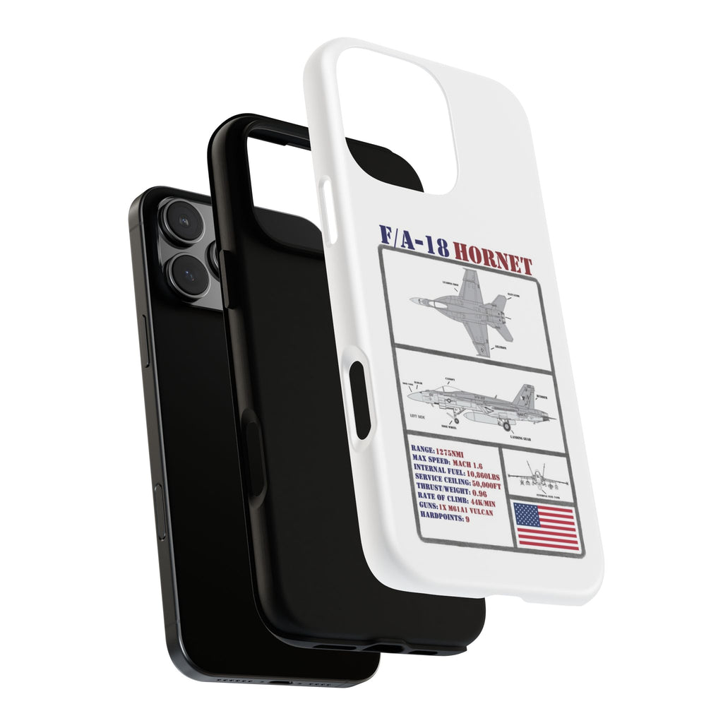 F/A-18 Hornet Schematic edition phone case (USAF Colour-Way)