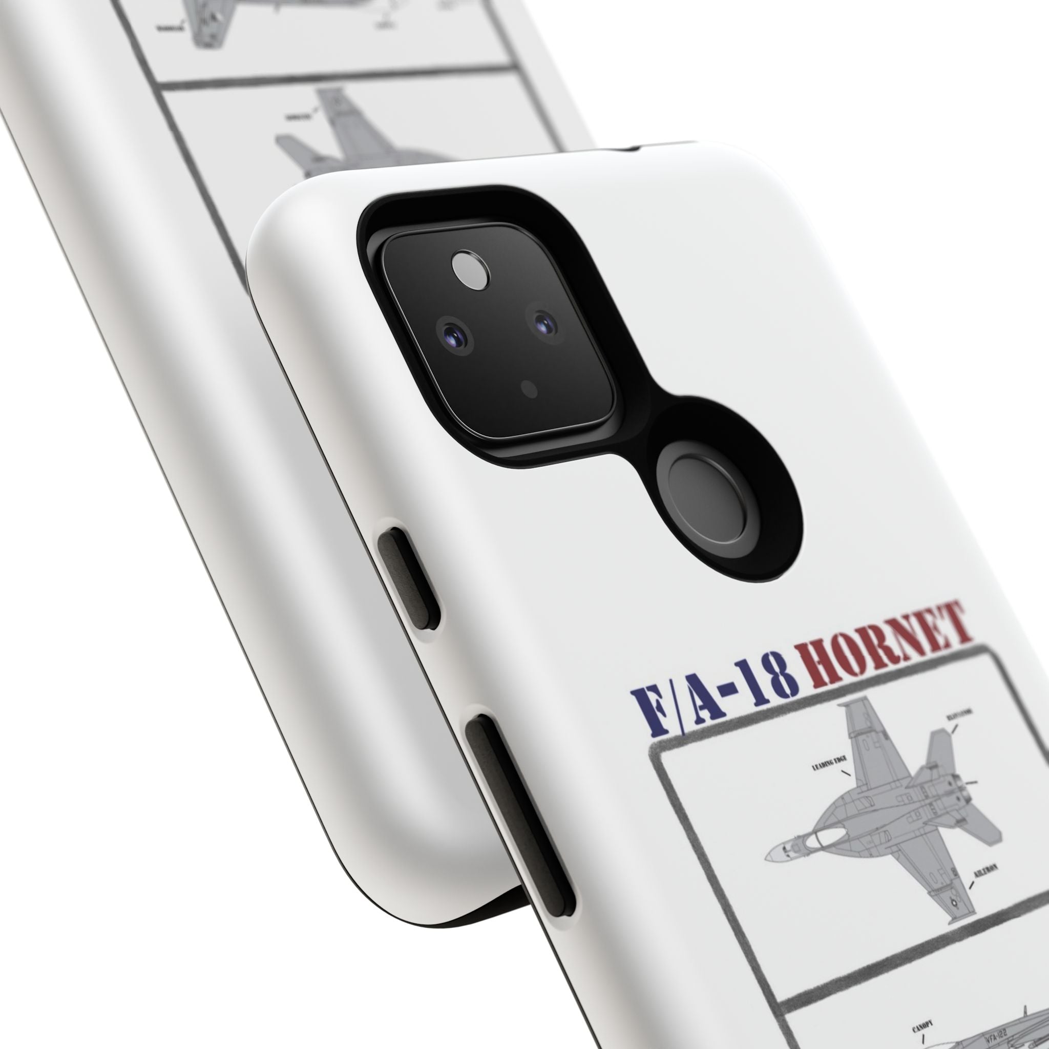 F/A-18 Hornet Schematic edition phone case (USAF Colour-Way)
