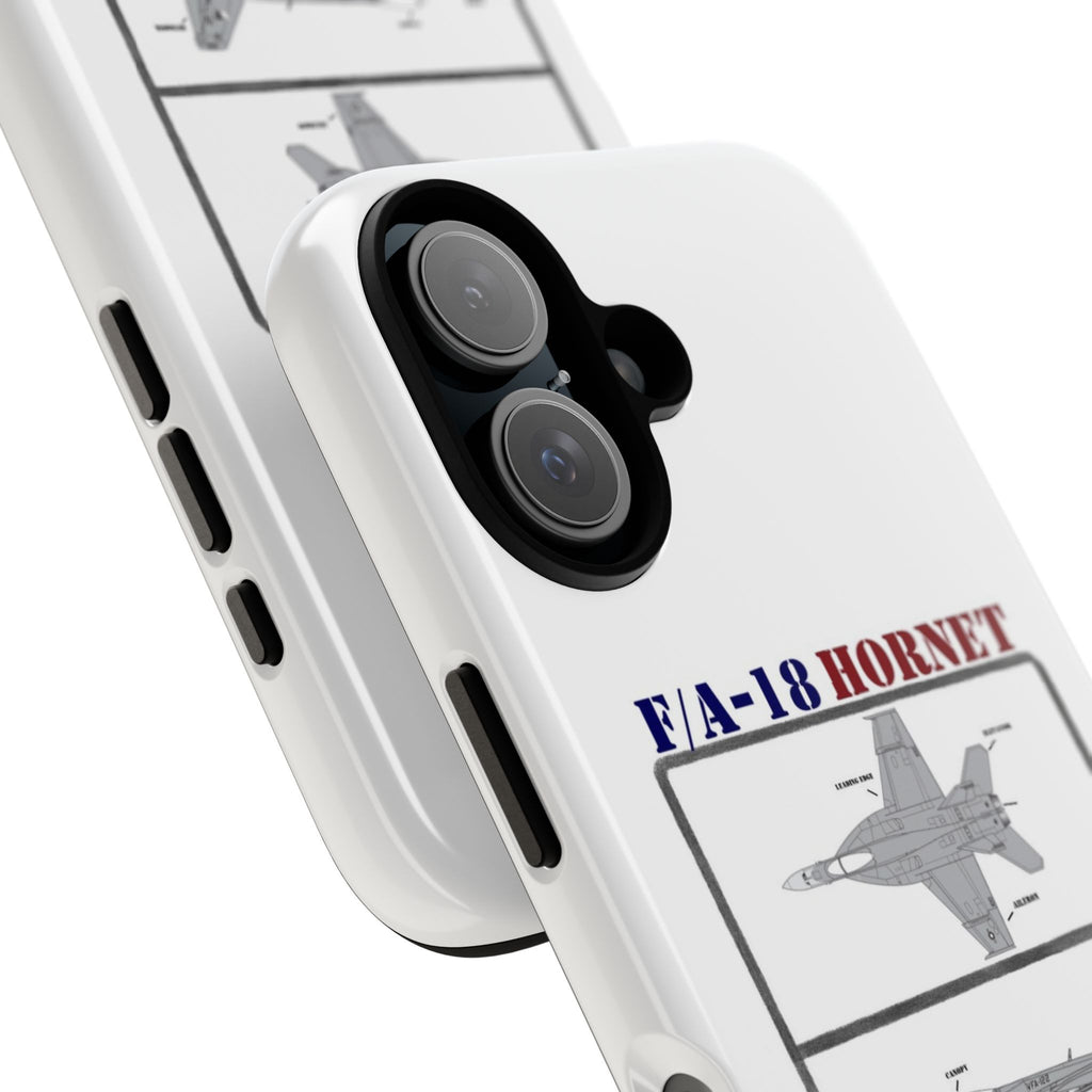 F/A-18 Hornet Schematic edition phone case (USAF Colour-Way)