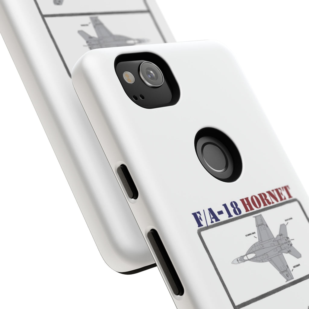 F/A-18 Hornet Schematic edition phone case (USAF Colour-Way)