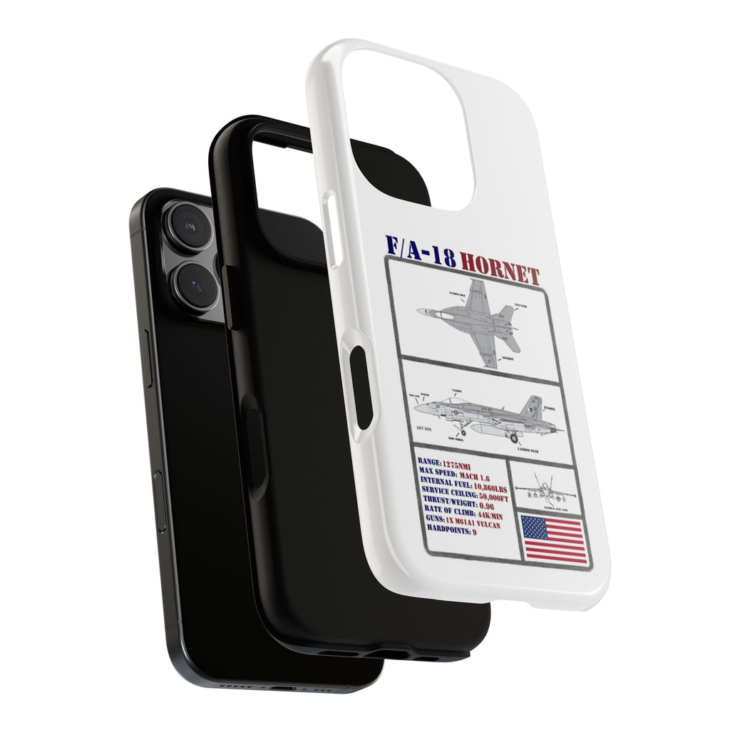 F/A-18 Hornet Schematic edition phone case (USAF Colour-Way)