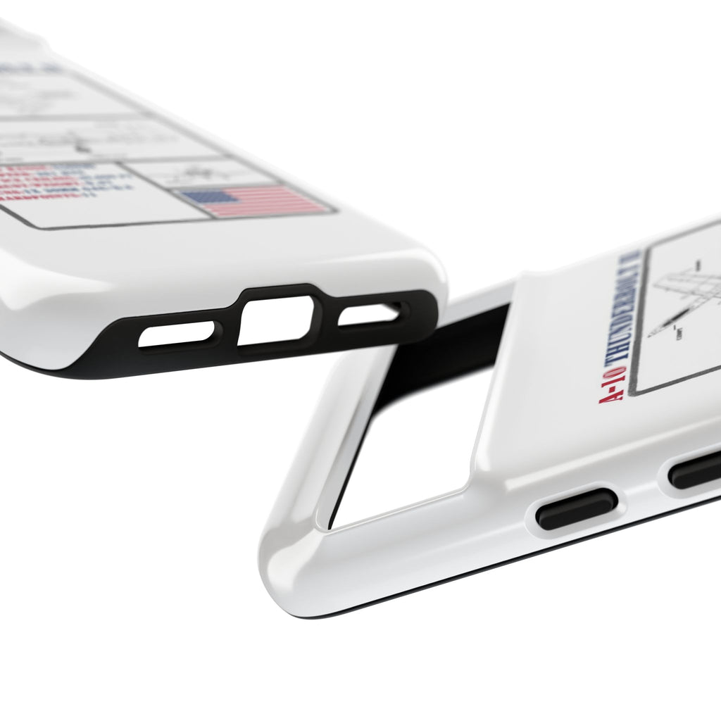 A-10 Thunderbolt Schematic edition phone case (USAF Colour-Way)