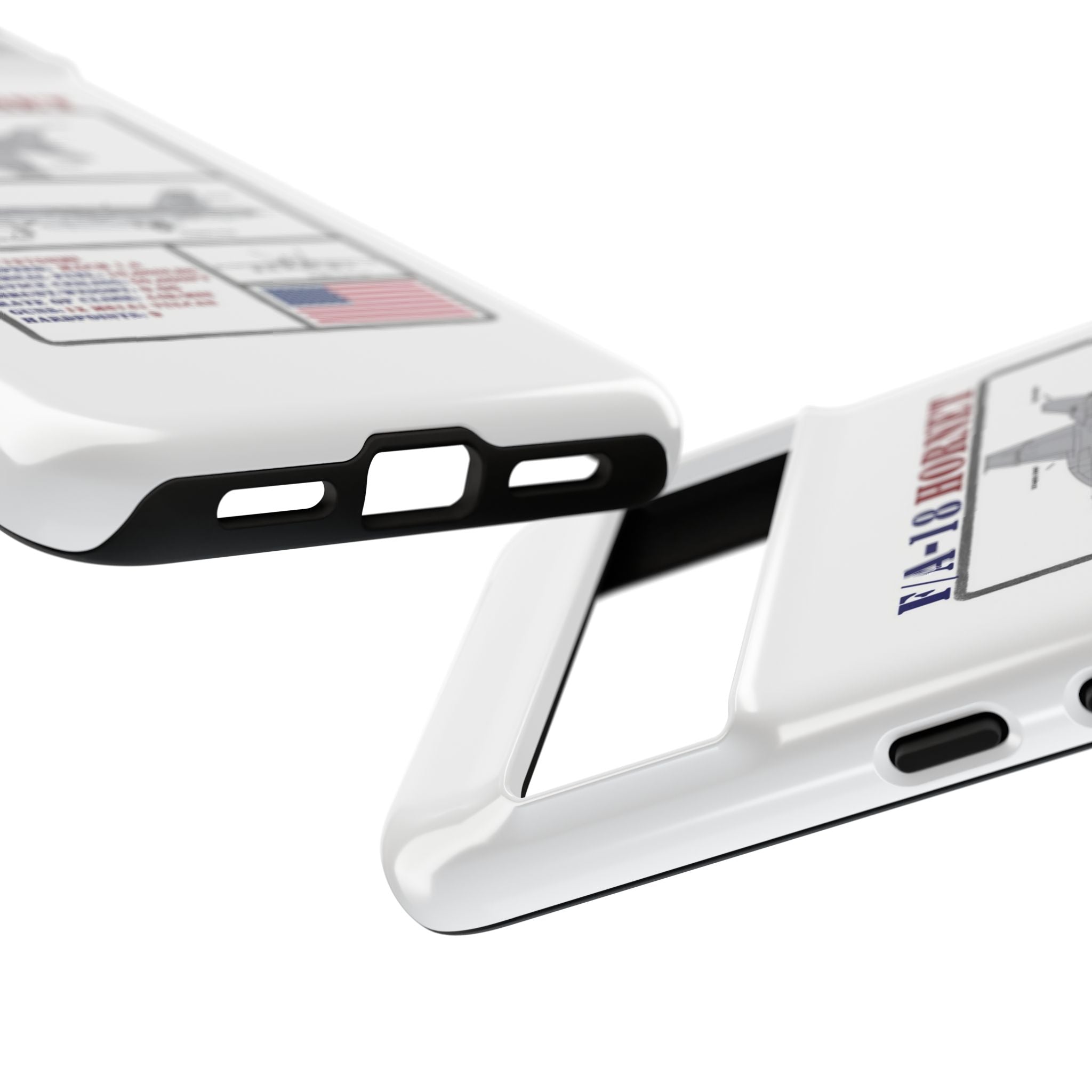 F/A-18 Hornet Schematic edition phone case (USAF Colour-Way)