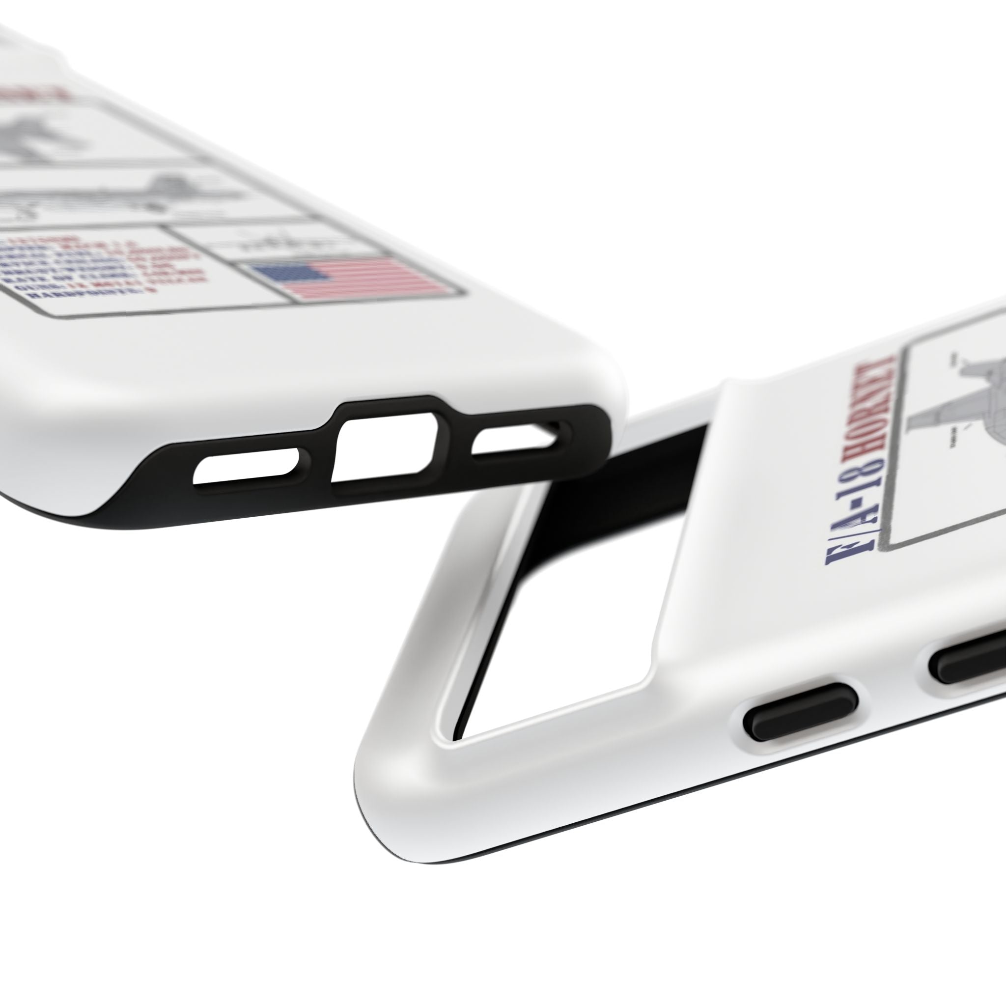 F/A-18 Hornet Schematic edition phone case (USAF Colour-Way)