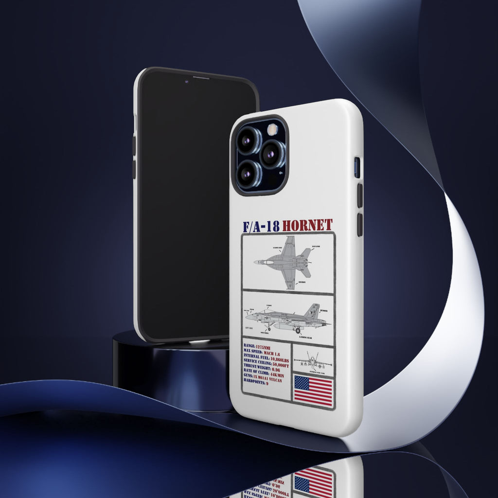 F/A-18 Hornet Schematic edition phone case (USAF Colour-Way)