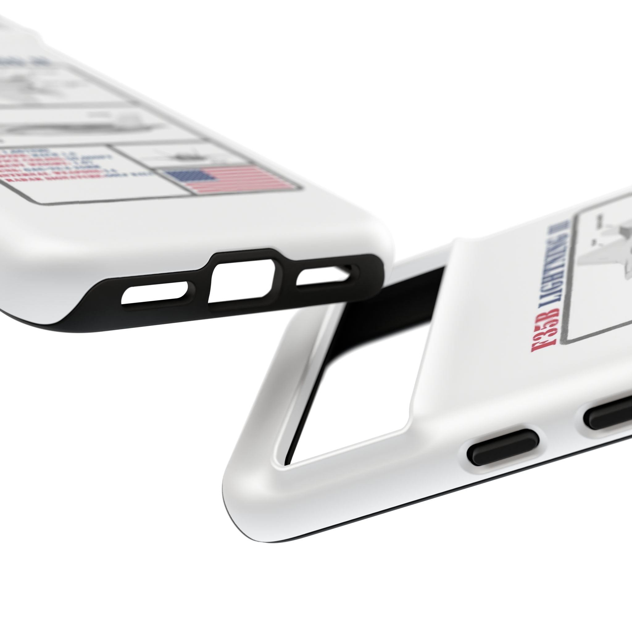 F-35 Lightning II Schematic edition phone case (USAF Colour-Way)