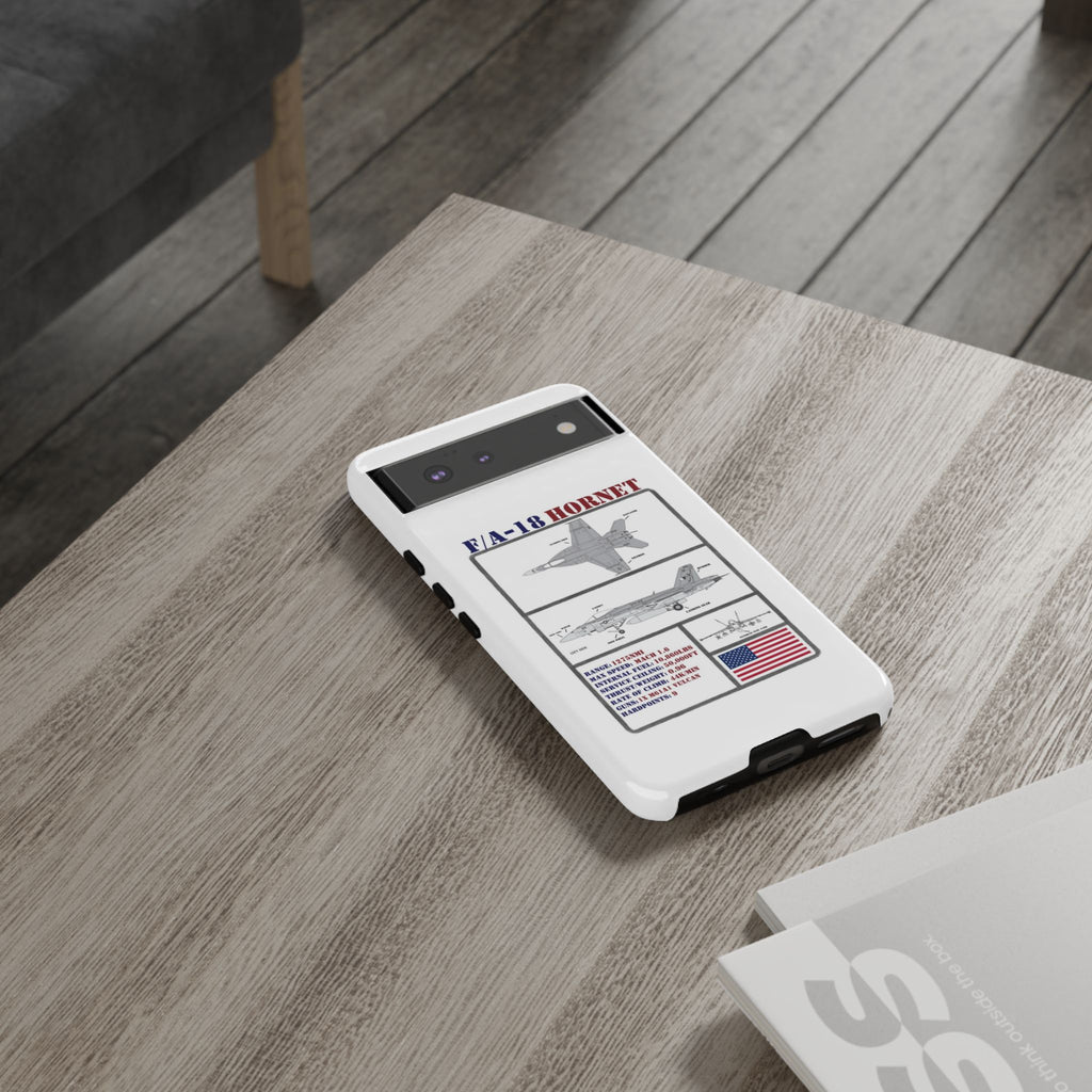 F/A-18 Hornet Schematic edition phone case (USAF Colour-Way)