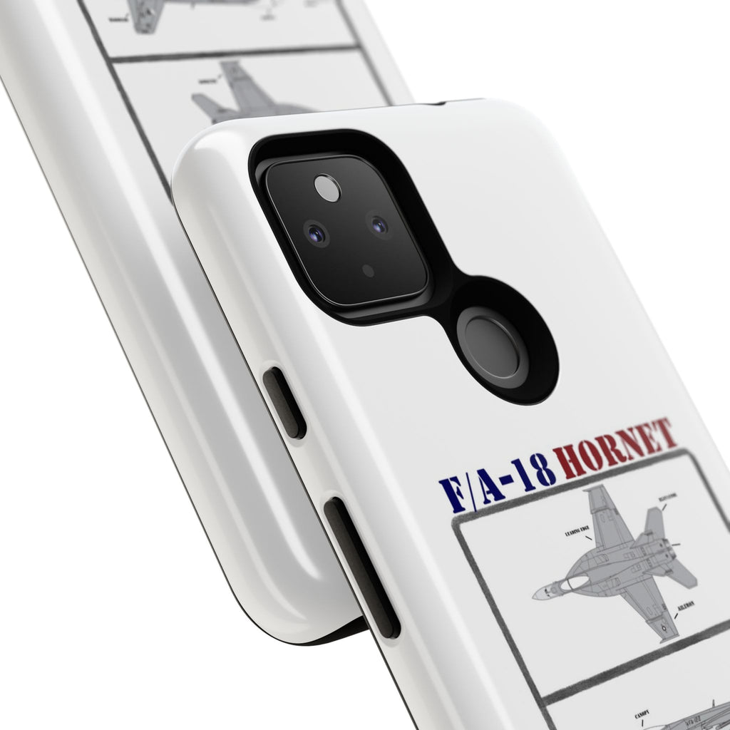 F/A-18 Hornet Schematic edition phone case (USAF Colour-Way)
