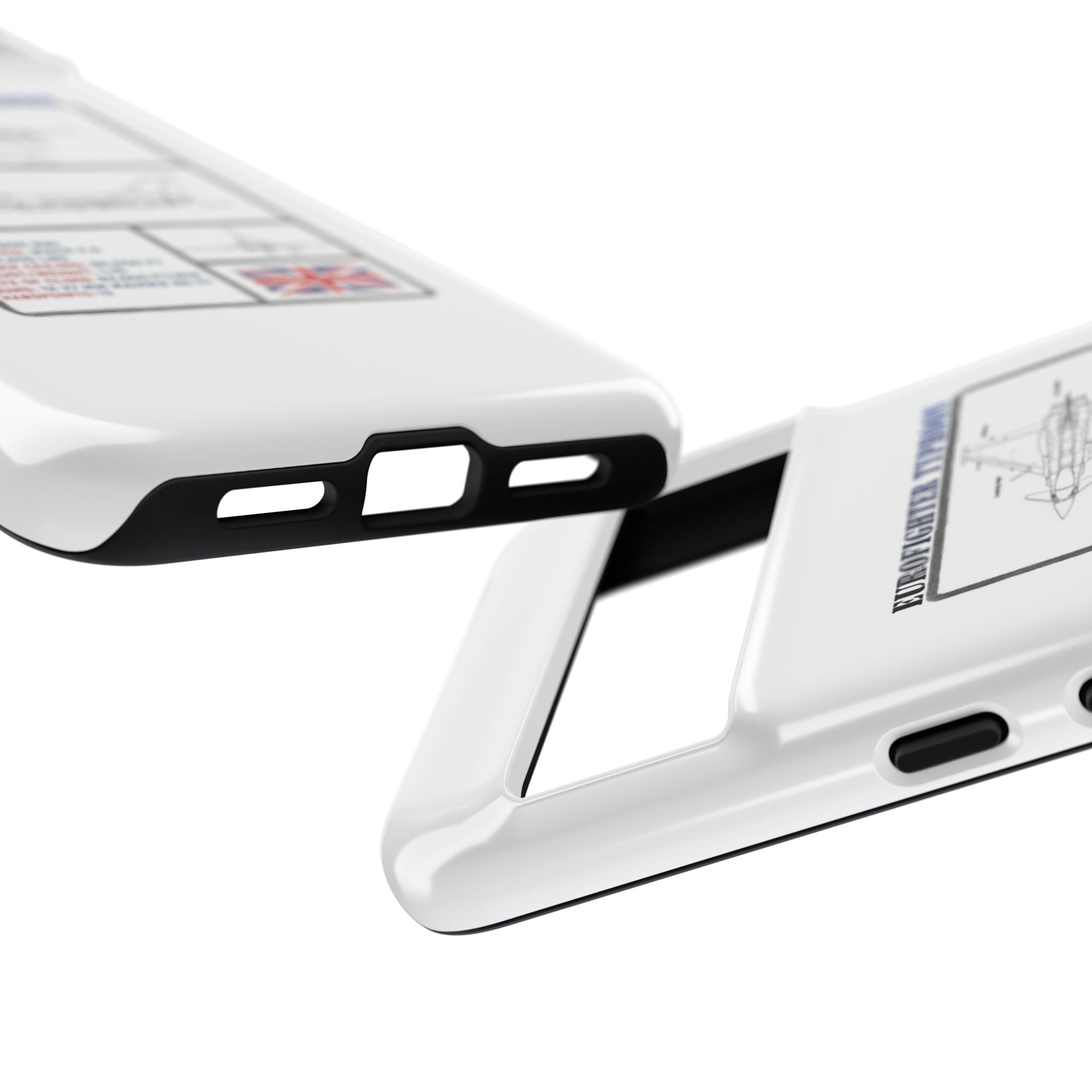 Eurofighter typhoon Schematic edition phone case (RAF Colour-Way)
